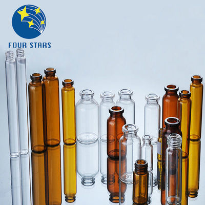 качество  10ml Clear Amber Screw Cap Vials Neutral Borosilicate Glass завод
