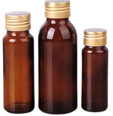 Натроизвестковая стеклянная бутылка 20 Ml устная жидкостная ясная и янтарная
