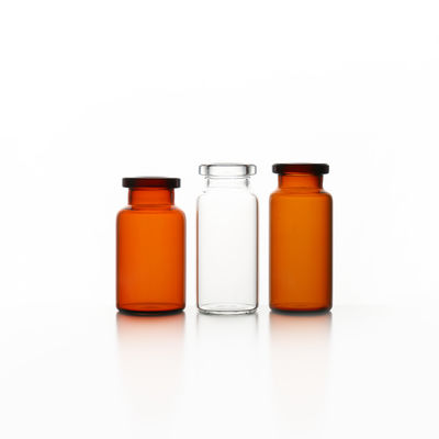 Подгонянная прозрачная емкость 1ml-10ml пробирок стеклянной лампы