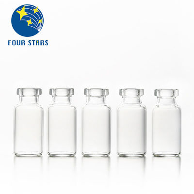 Пробирки впрыски фармацевтической ясности 2ml 5ml 7ml 10ml 15ml 20ml 30ml янтарные стеклянные трубчатые