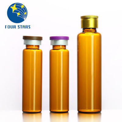 Натроизвестковая стеклянная устная жидкостная бутылка 20ml ISO15378